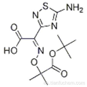 Ácido 1,2,4-tiadiazol-3-acético, 5-amino-a - [[2- (1,1-dimetiletoxi) -1,1-dimetil-2-oxoetoxi] imino] -, (57194299, Z) - CAS 76028-96-1